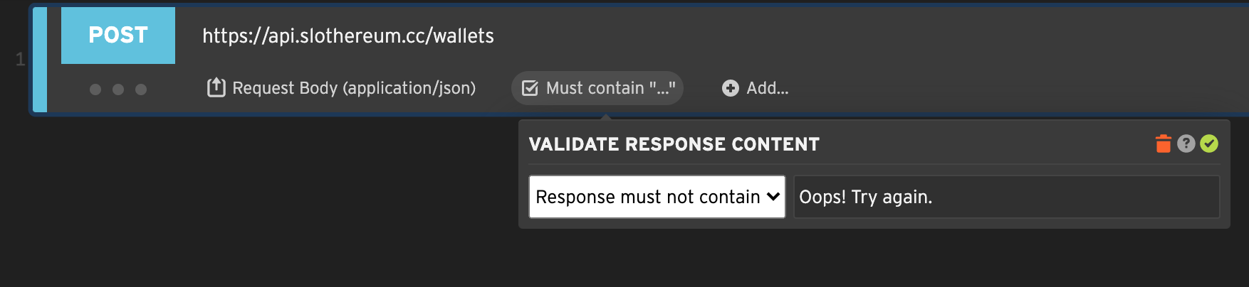 Validation Rules in Protocol Scripts | Loadster Manual
