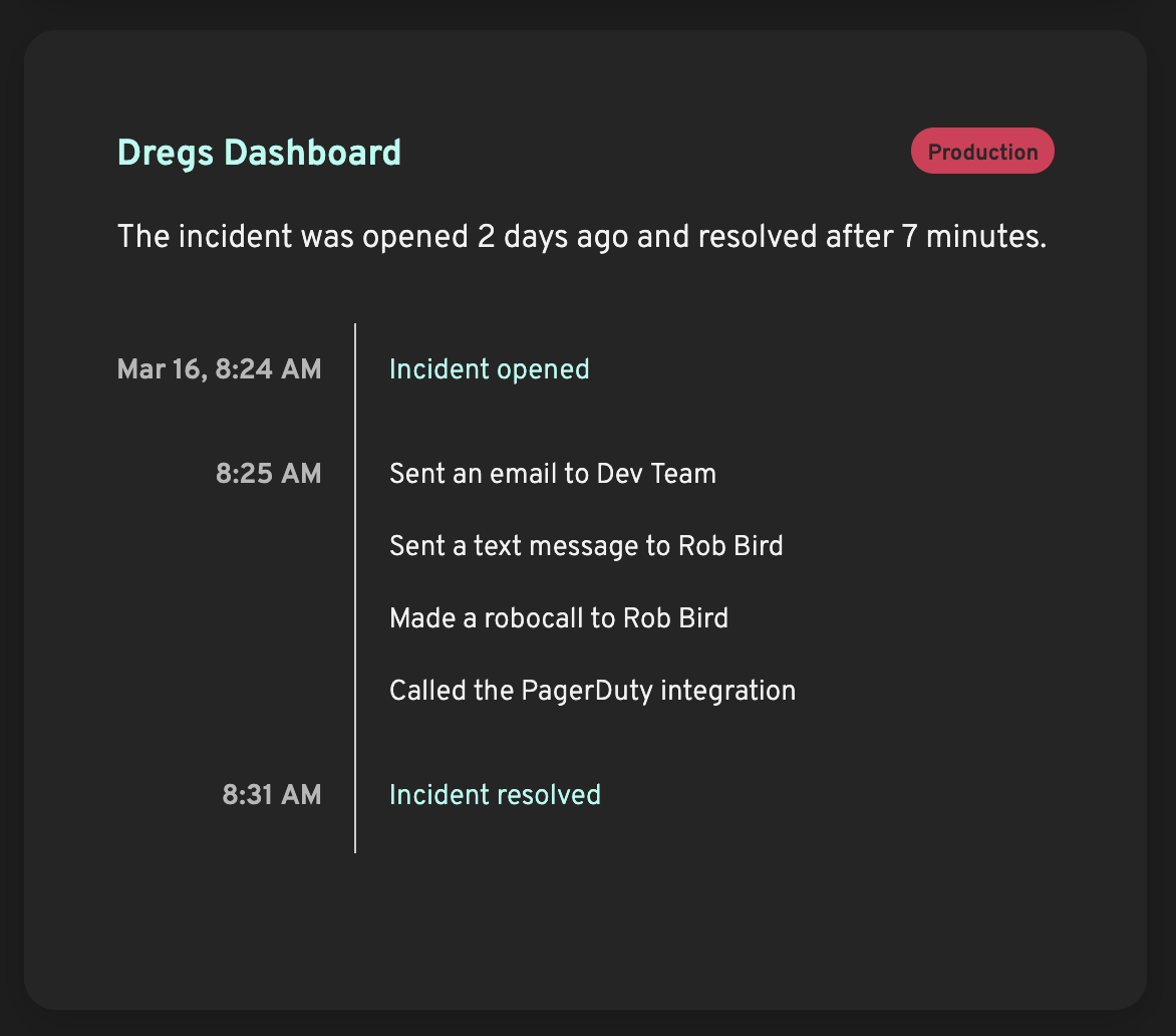 Monitor Incidents & Alerts